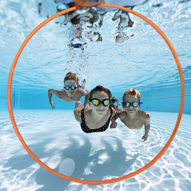 Pool Diving Ring Toys Diving Through Swim Rings For Kids  Adults Pool Toys Water Sports Gift Underwater Sports Training Gifts 5