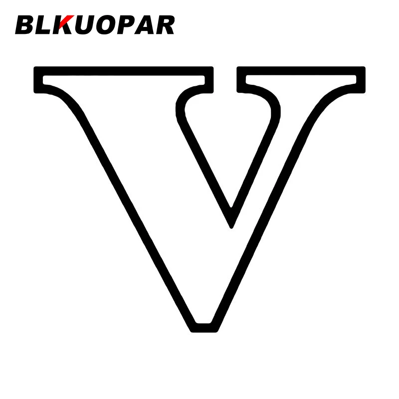 

BLKUOPAR Grand Theft Auto 5 Game автомобильные наклейки-логотипы, забавная наклейка с цифрами, водонепроницаемая высечка, лобовое стекло, багажник, автомобильные товары