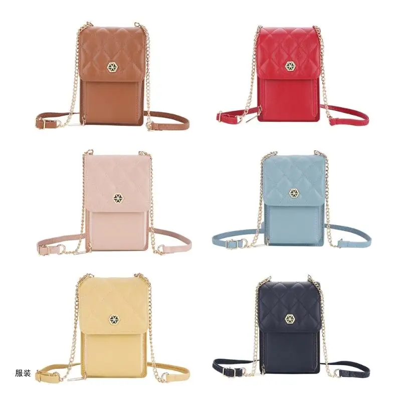 D0UD PU Leather Shoulder Handbags Phone Wallet Bag Crossbody Bags for Women Girls