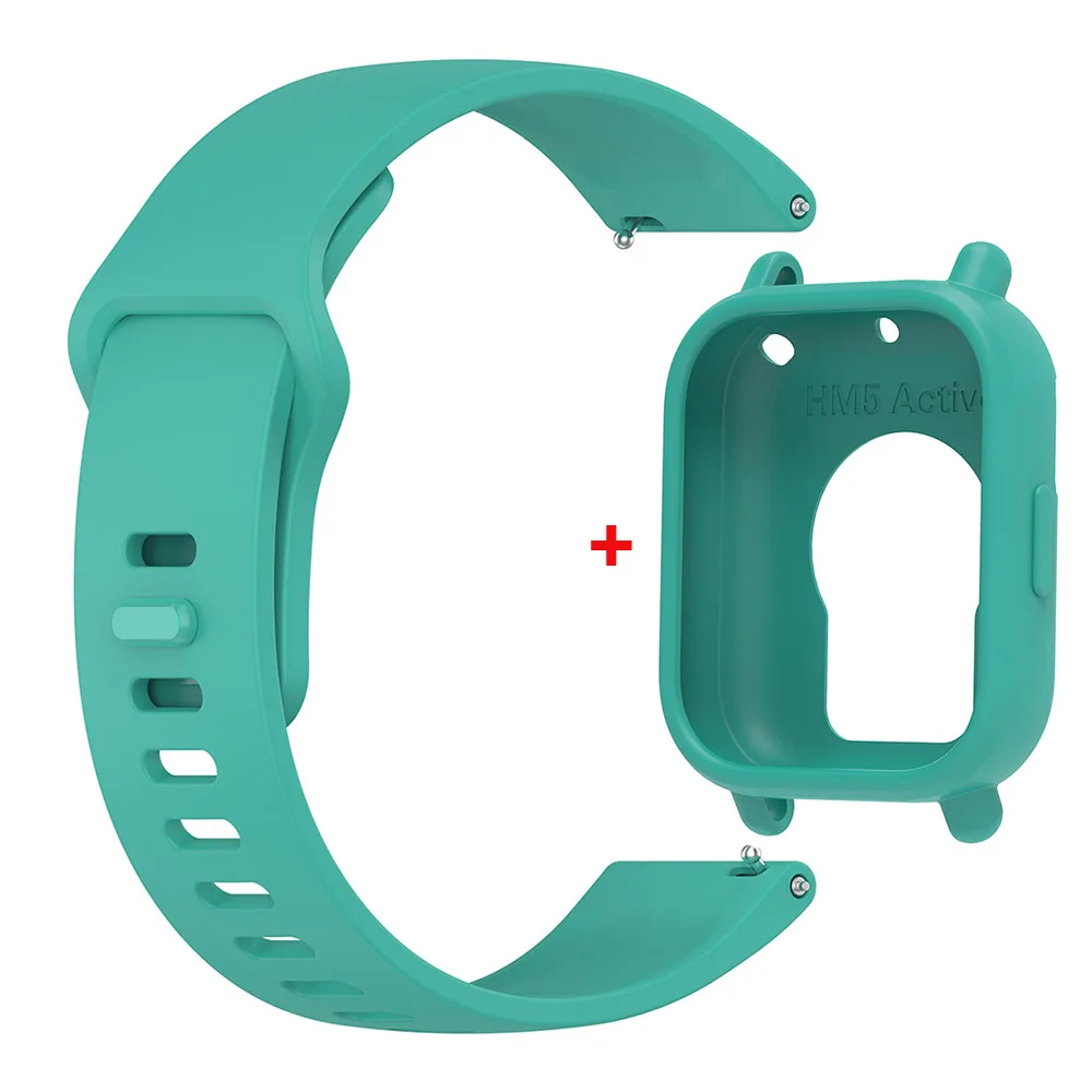 Silicone Strap with Protective Case