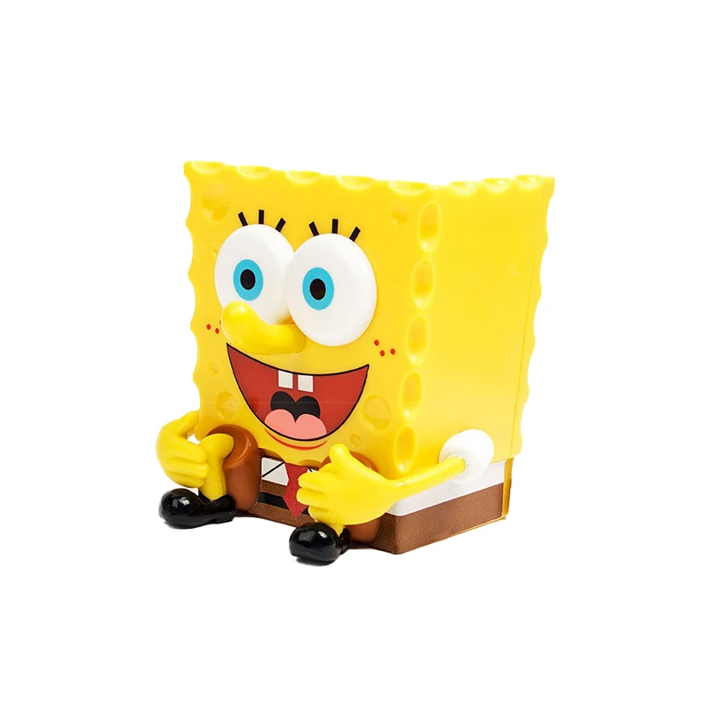 SpongeBob SquarePants Building blocks Lego Compatible Pie Big Star Crab Boss Pineapple House Model Character Children's Gift Toy