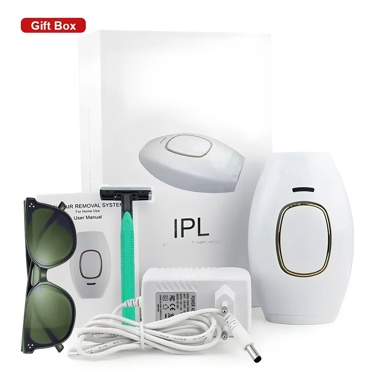 Épilateur laser ipl permanent pour le soin du visage et du corps_voghion.com