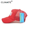 CLIMATE Forrest Gump Trucker Cap Bubba Gump Cosplay Cap Hat Running Sport Gump CapsOutdoor Net Mesh Baseball Snapback Caps Hat 4
