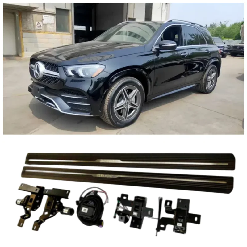 

For Mercedes Benz GLE350 GLE450 2018 2019 2020 2021 2022 High Quality Car Electric Running Boards Side Step Bar Pedals Auto Part
