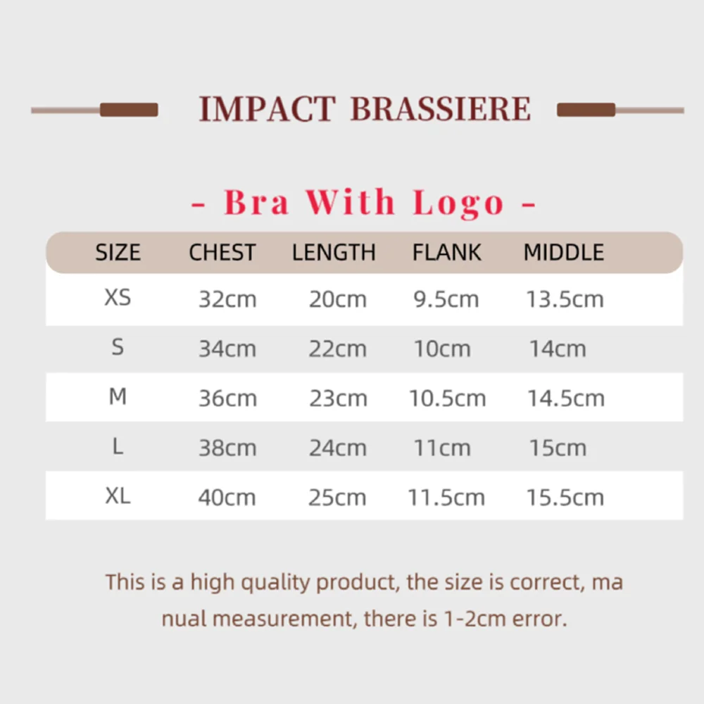 Impact Sports Bra With Logo Women Seamless Halter Bra Open Back Yoga Top Bras Medium Support Gym Crop Top Padded Sportswear 6