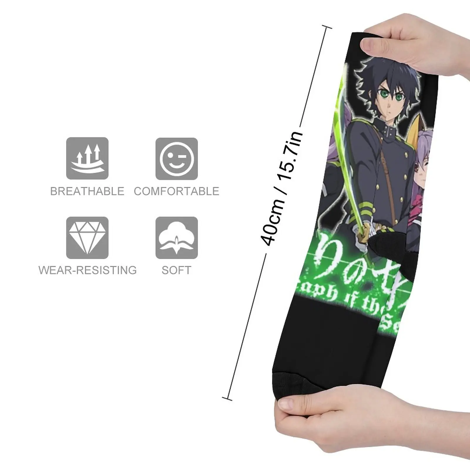 Seraph of the End Essential Socks Novelties hiking socks for Women socks men