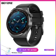  2022  Men Business Smart Bluetooth Calling Watch 390*390 HD Screen NFC SportsGPSTracking WatchCustom Dial HeartRate Smart Watch 