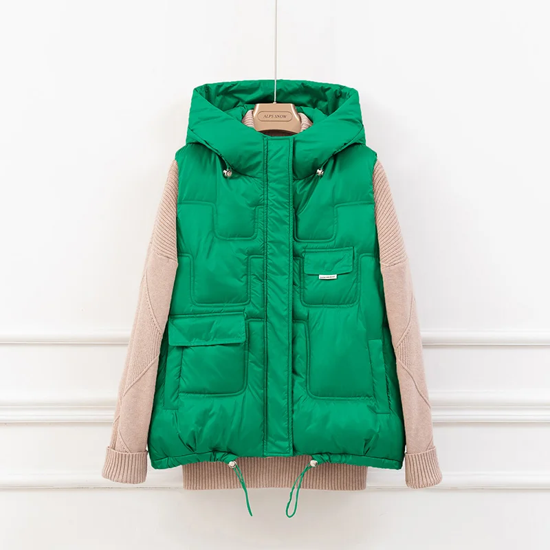 

Spring And Autumn Vest Women Sleeveless Jacket 2023 New Waistcoat Women's Warm Vests Short Slim Thick Coat Female Clothing