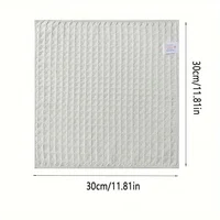 8PCS/Coffee machine rag non-shedding Strong absorbent Waffle rag Coffee machine cleaning cloth Microfiber pineapple rag bar rag 2