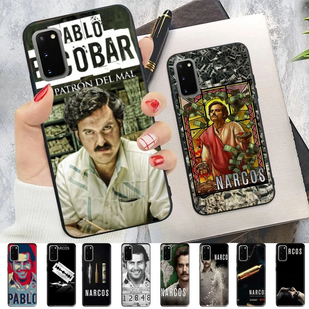 Narcos Tv Series Pablo Escobar Custodia Per Telefono Per Samsung S 9 10 20 21 22 23 30 23Plus Lite Ultra Fe S10Lite Fundas