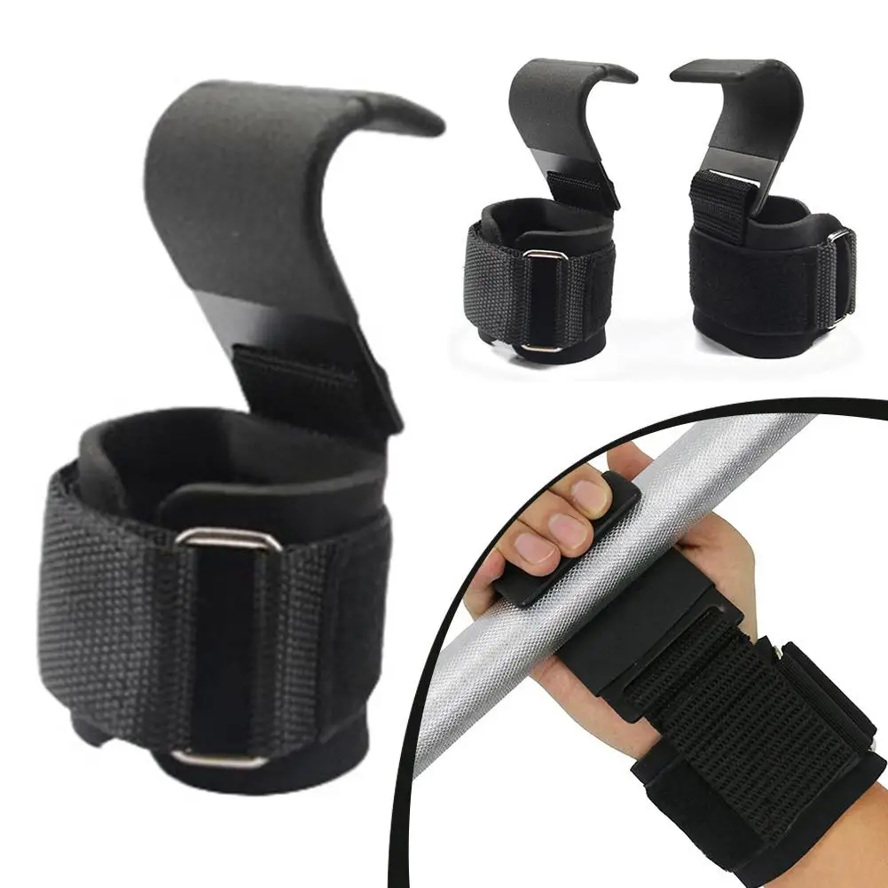 Weight Lifting Hand Support Pull-up Wrist Hooks Horizontal Training Equipment Strength Grip Bar Booster Hooks No Sports N2p8 wrist brace wrist guard weightlifting straps wrist straps wrist support