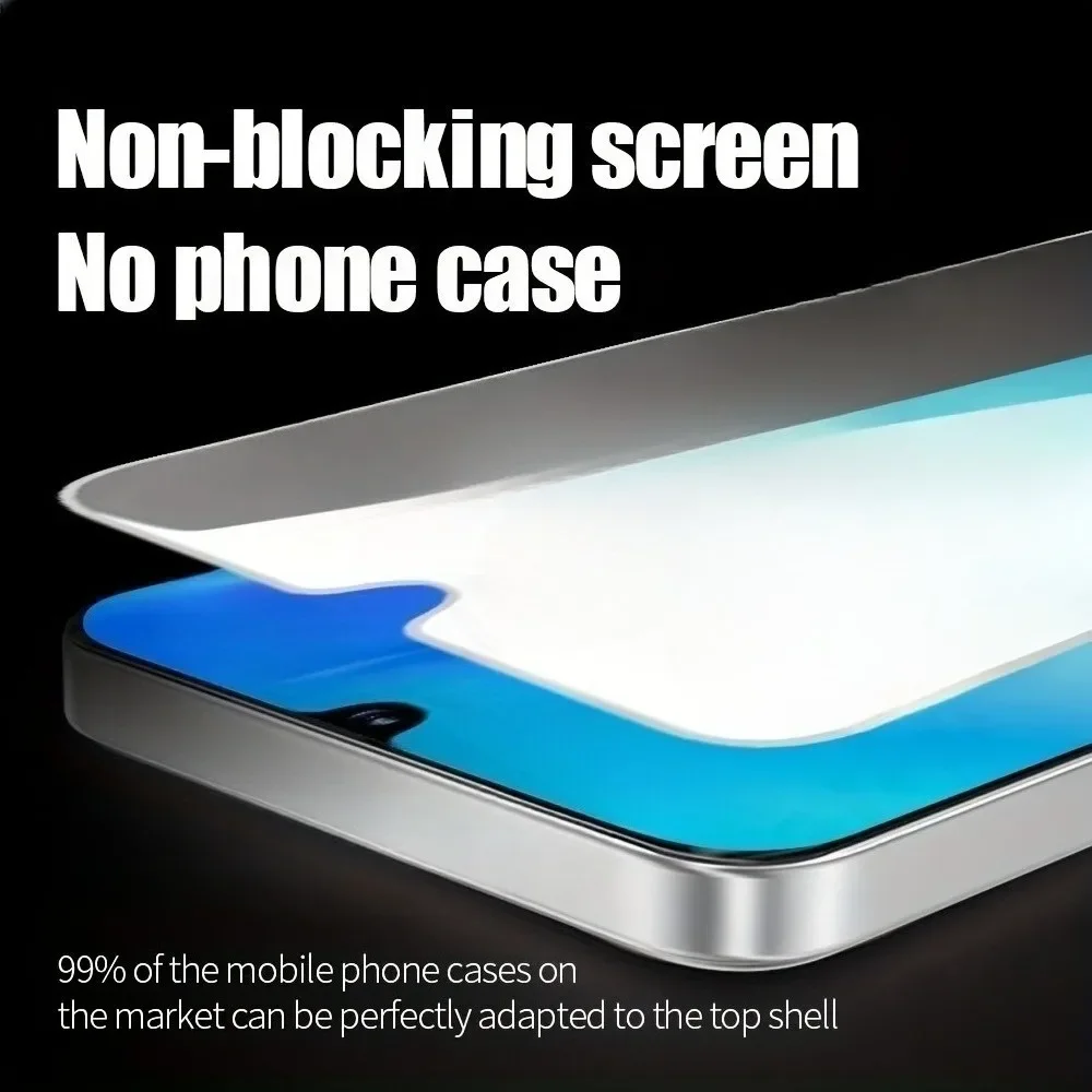 Premium Tempered Glass Screen Protector - 2 Pack, Crystal Clear Protection