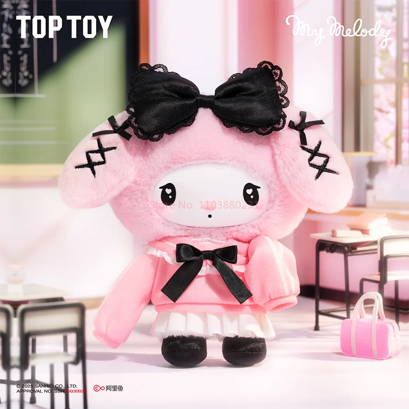 새로운 Toptoy Sanrio 패밀리 엔젤 가든 시리즈 비닐 블라인드 박스 깔끔한 플레이 쿠로미 멜로디 소녀 선물 재고 정통 펜던트