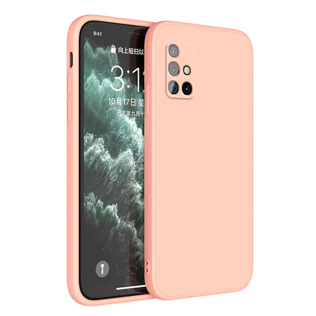 Custodia morbida in silicone liquido quadrato per Xiaomi Redmi Note 10 9 8 7 Pro 9S Redmi K40 K20 9A Mi 11 10 10T Pro Lite 9 SE Poco_voghion.com