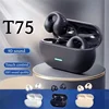 Original T75 TWS Touch Control Wireless Headphones Bluetooth Earphones Sport Earbuds Music Headset For Iphone Xiaomi phones 6