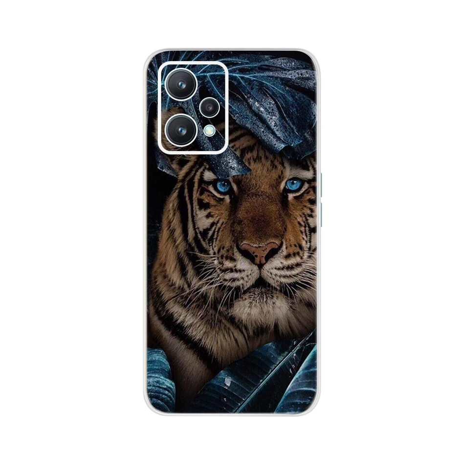 Cute Cartoon Painted Soft Silicone Phone Case - Full Coverage Bumper Cover