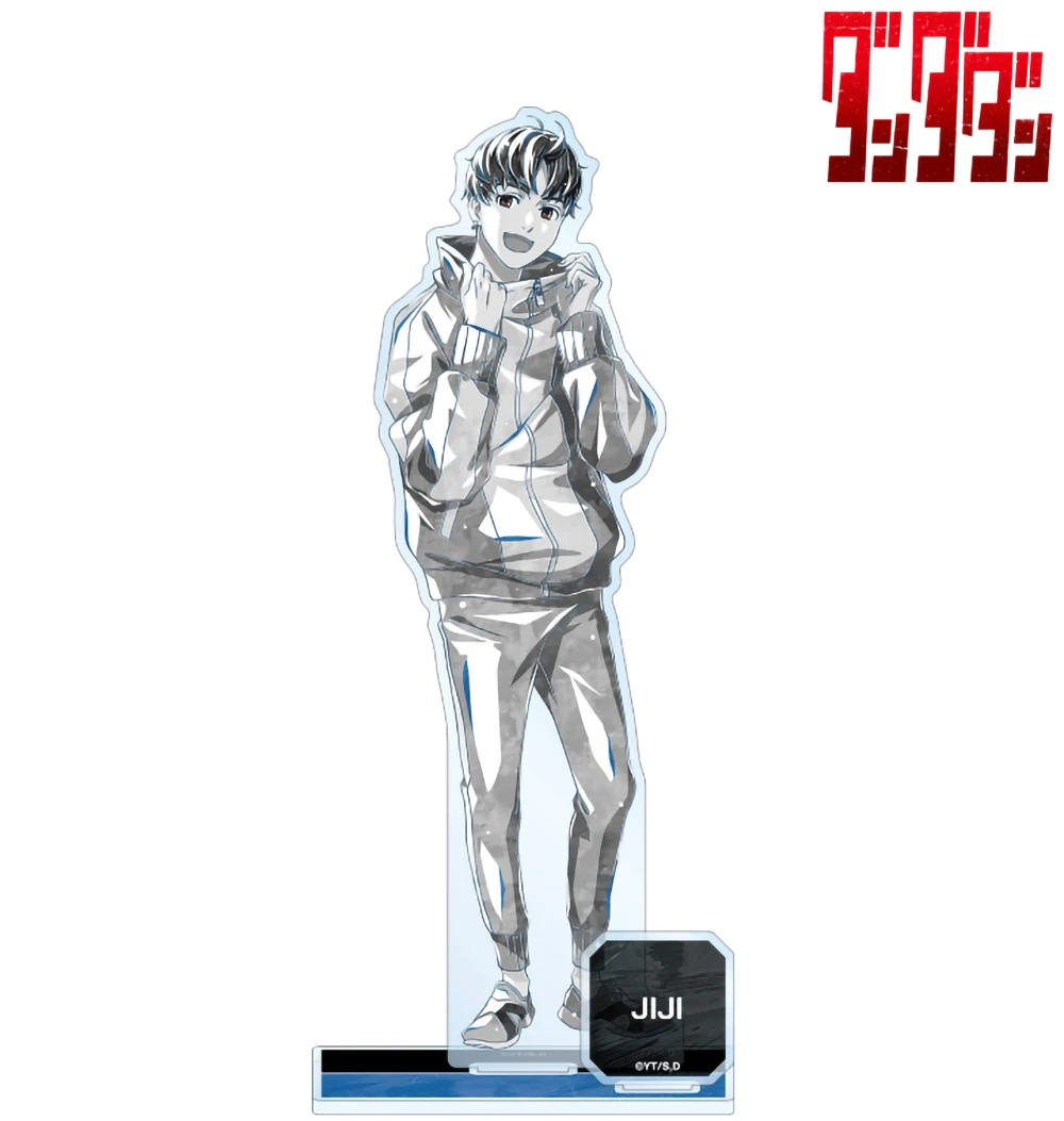Acrylic Standee - Black & White Sketch Style Anime Character Desk Display Collectible Gift