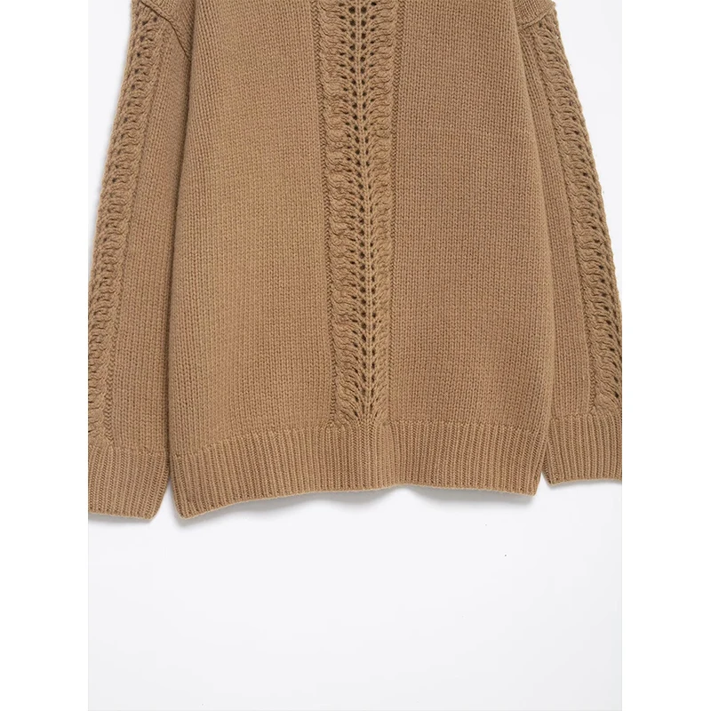 Women's Knitted Pullover Women Fashion Long Sleeve Turtleneck Sweater 2025 New Casual Winter Loose Knitwear Sweaters Tops ﻿ ﻿