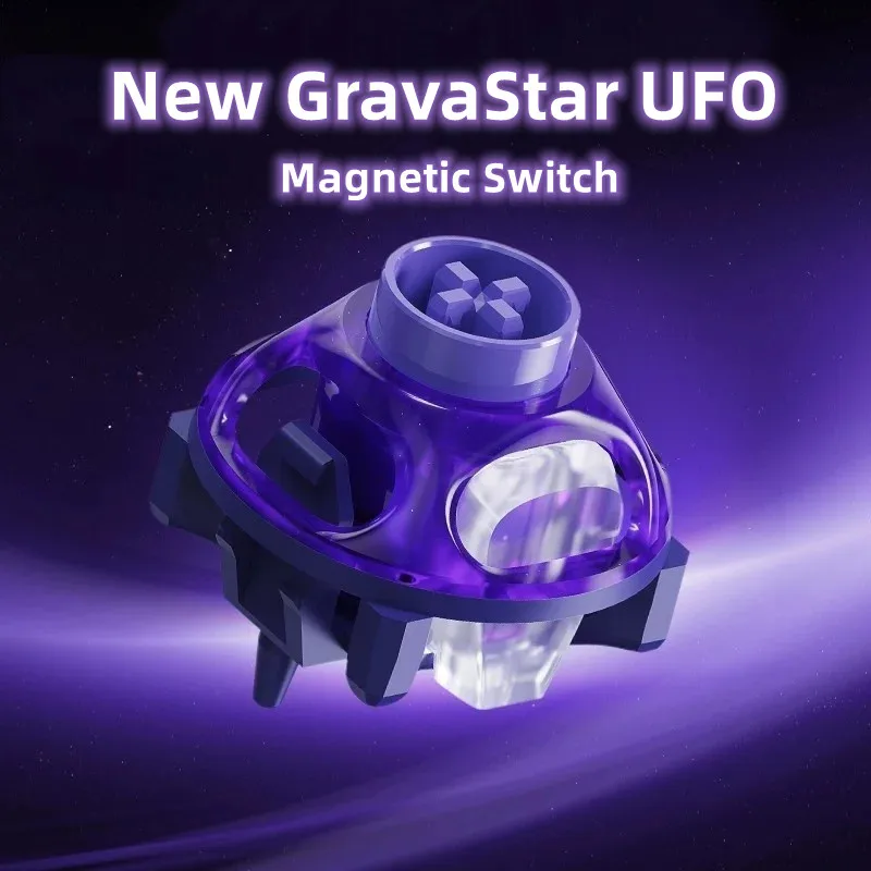 GravaStar UFO マグネティックスイッチ 65個 GravaStar UFO マグネティックスイッチ ― ホール効果ゲーミングスイッチ