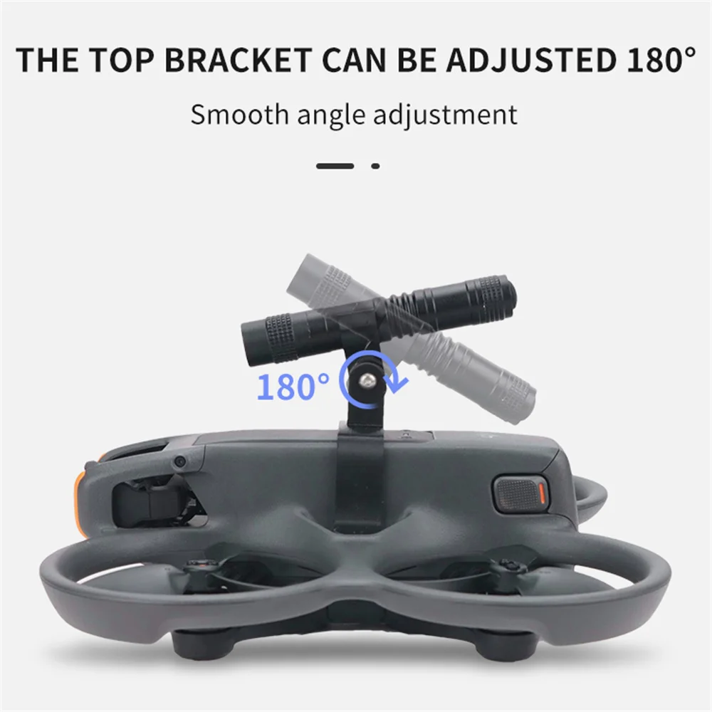 Feu de navigation lumineux pour DJI Avata 2 - Support lampe torche drone