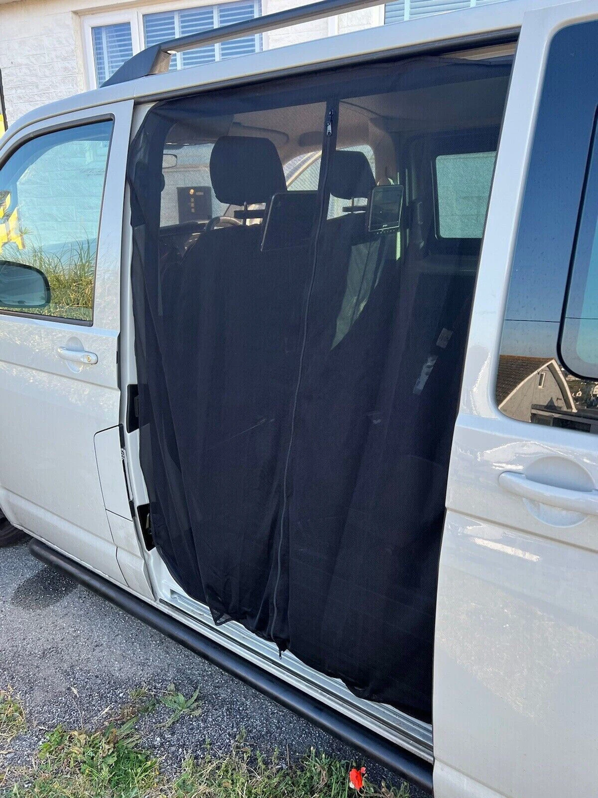 ZATOOTO Zanzariera Magnetica Per VW T5 T6 – Porta Scorrevole, Protezione Insetti E Ombreggiatura Per Campeggio