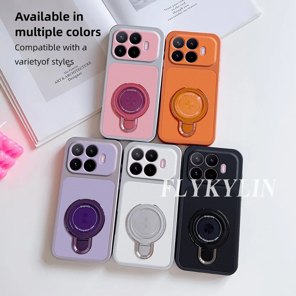 Enhanced Anti-Drop Protective Shell with Lychee Leather Surface