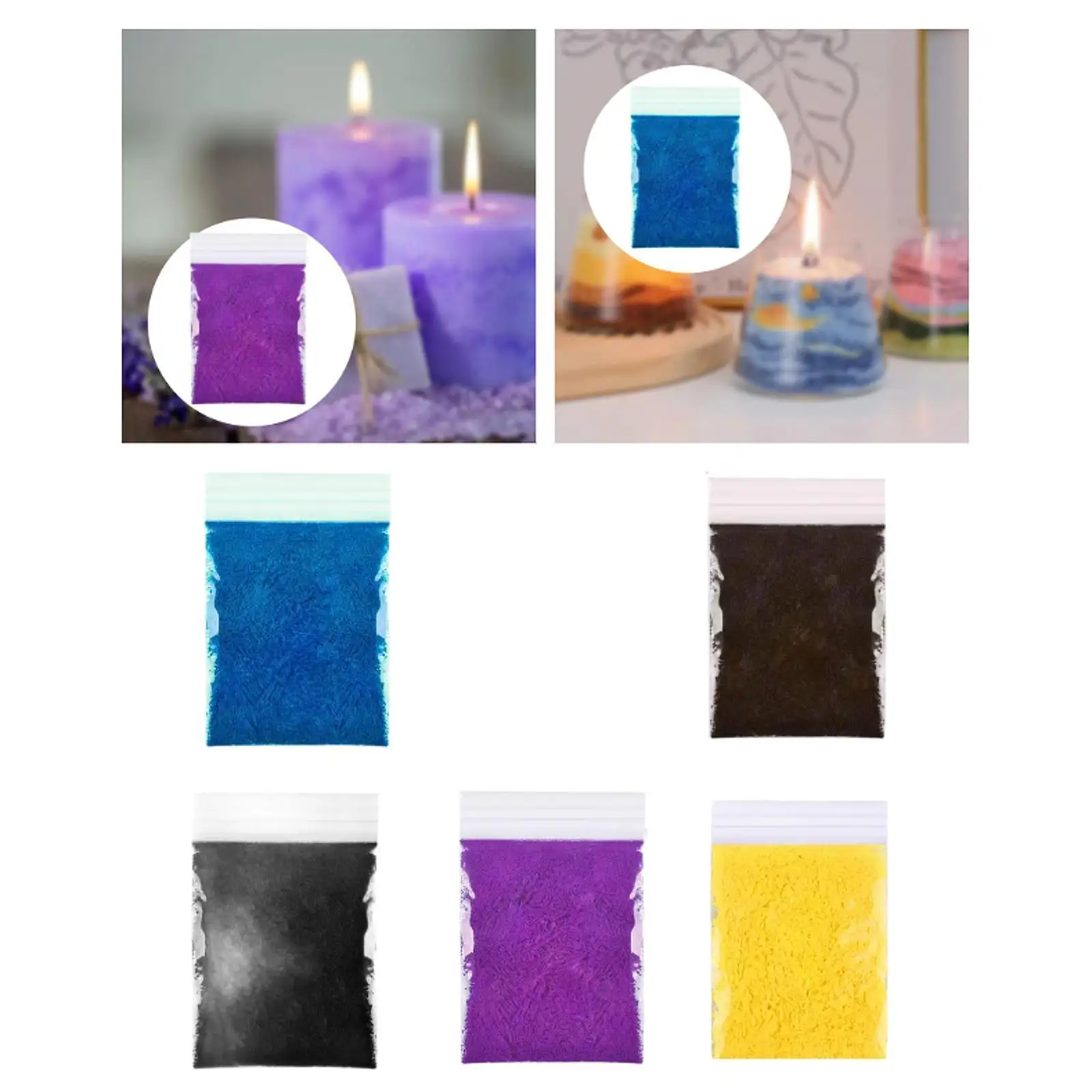 Candle Dyes for Soy Candle Making Soap Coloring DIY Art Craft Project Soy Wax Color Pigment Mica Powder 10G Candle Color Dye Candle Dyes for Soy Candle Making Soap Coloring DIY Art Craft Project Soy Wax Color Pigment Mica Powder 10G Candle Color Dye