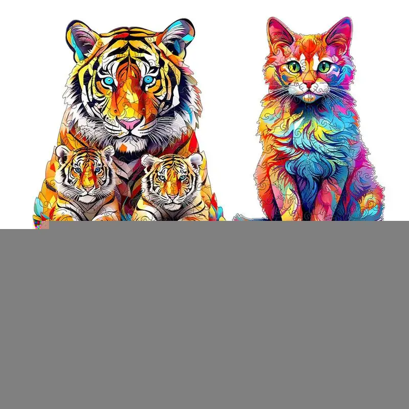 Animal Puzzles For Kids Colorful Wooden Jigsaw Puzzles D Puzzle Gift Puzzle Fabulous Interactive Gift For Adults Kids birthday edinburgh jigsaw puzzle wooden animal puzzle photo puzzle puzzle photo custom wooden puzzle adults