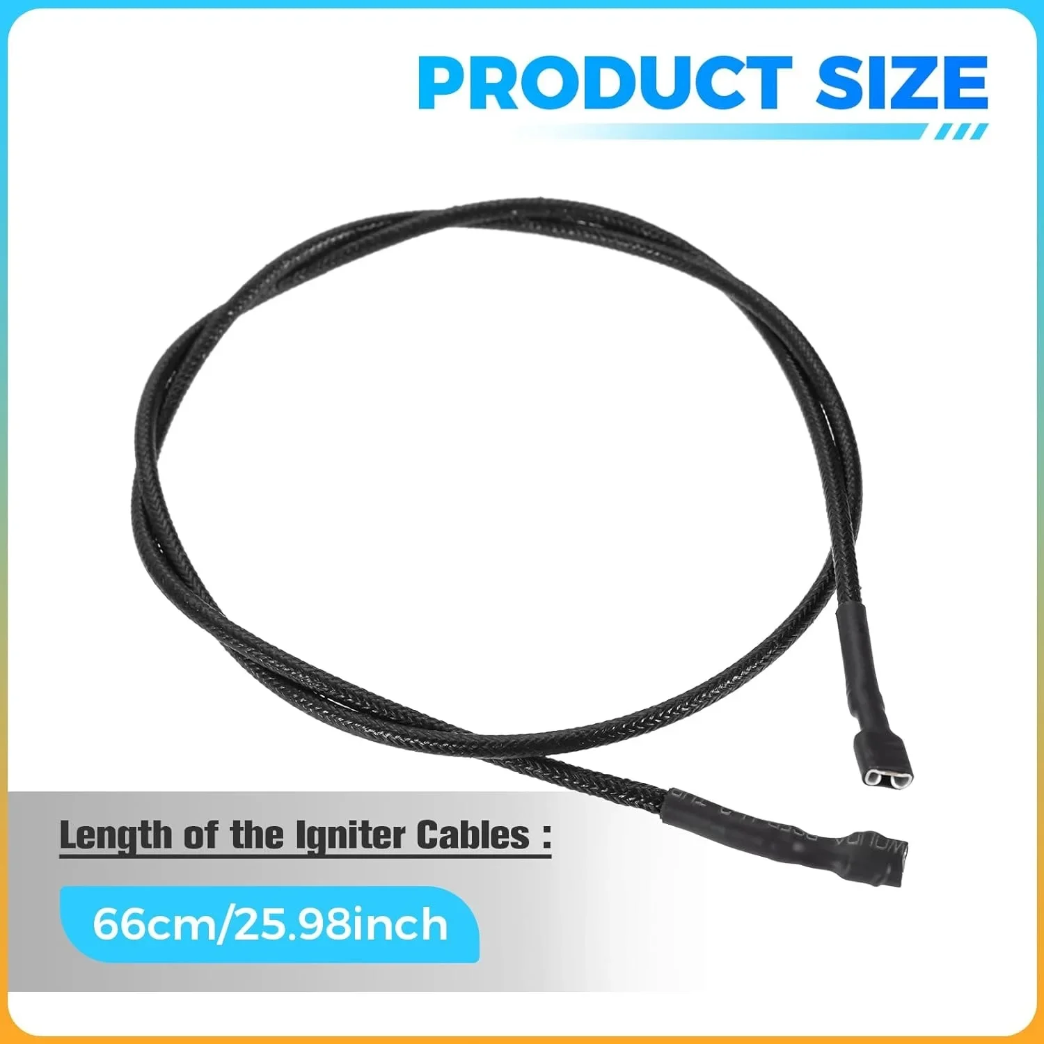 Replace Electronic Ignition Button Switch +Cable fit for Char-Broil Surefire Ignition Systems 463241013 463243911 463243812 2pcs