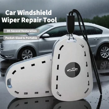 Strumento Universale per Riparazione Tergicristalli Auto, Attrezzo Portatile per Ripristino Tergicristalli, Accessori Auto