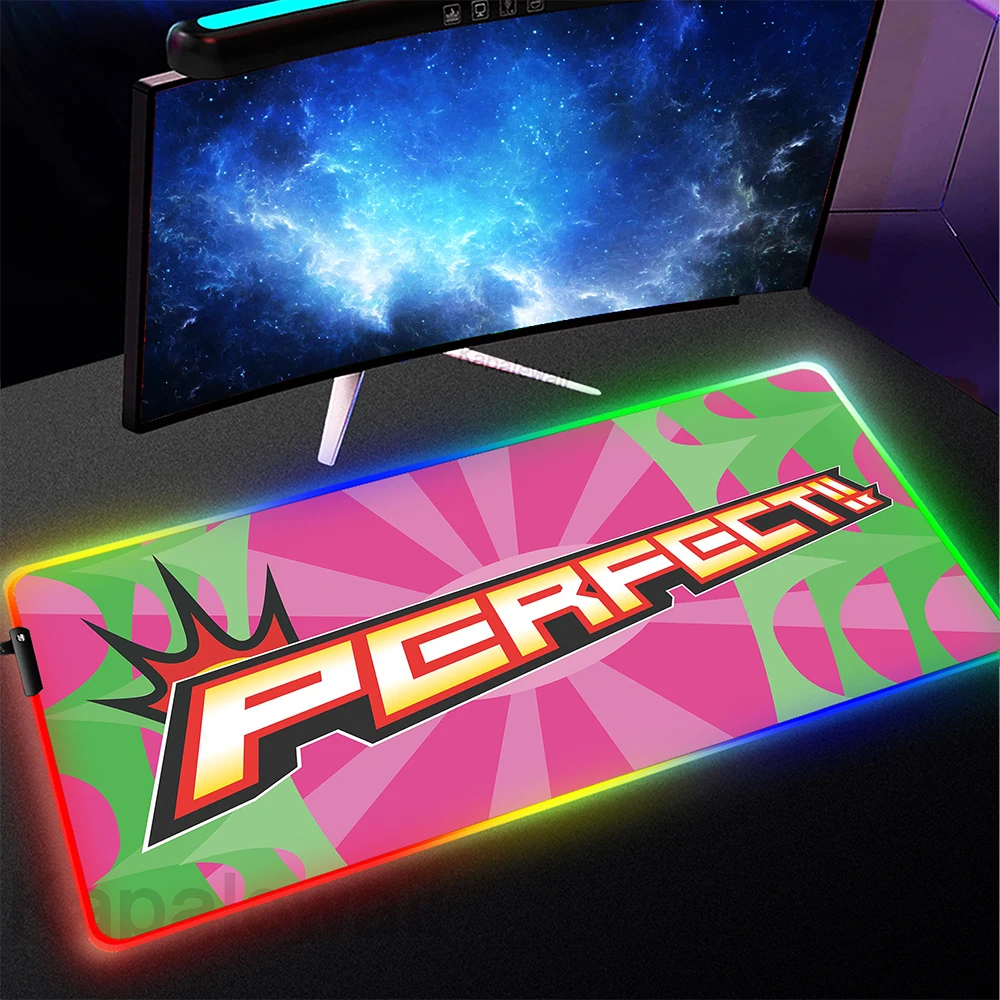 

Color Gradual Change Mouse Pad Large RGB Mousepad Gaming LED Light Mouse Mat Gamer Table Pads Desk Pad Big Mats XXL 90x40cm