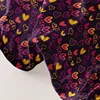 1pc Ring Heart Cover Pattern Brushed Fitted Sheet, Bedroom Printed Bedspread, Bedding (not include pillowcase) 5
