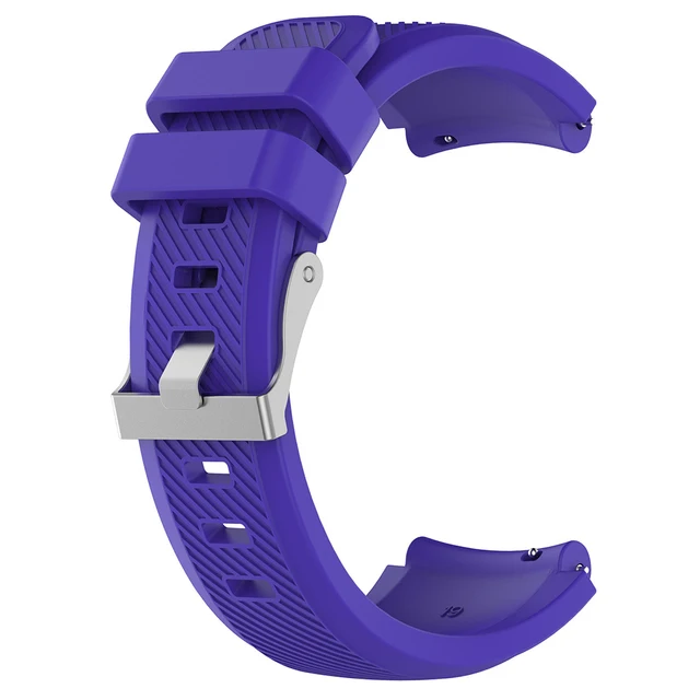 Colorful Soft Silicone Sport Strap, 22mm Bracelet
