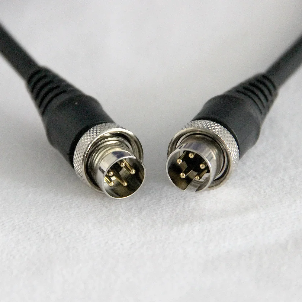 Metal Detector 5 Pin Battery Power Cable for Minelab GPX Series Heavy Duty 1pcs 4