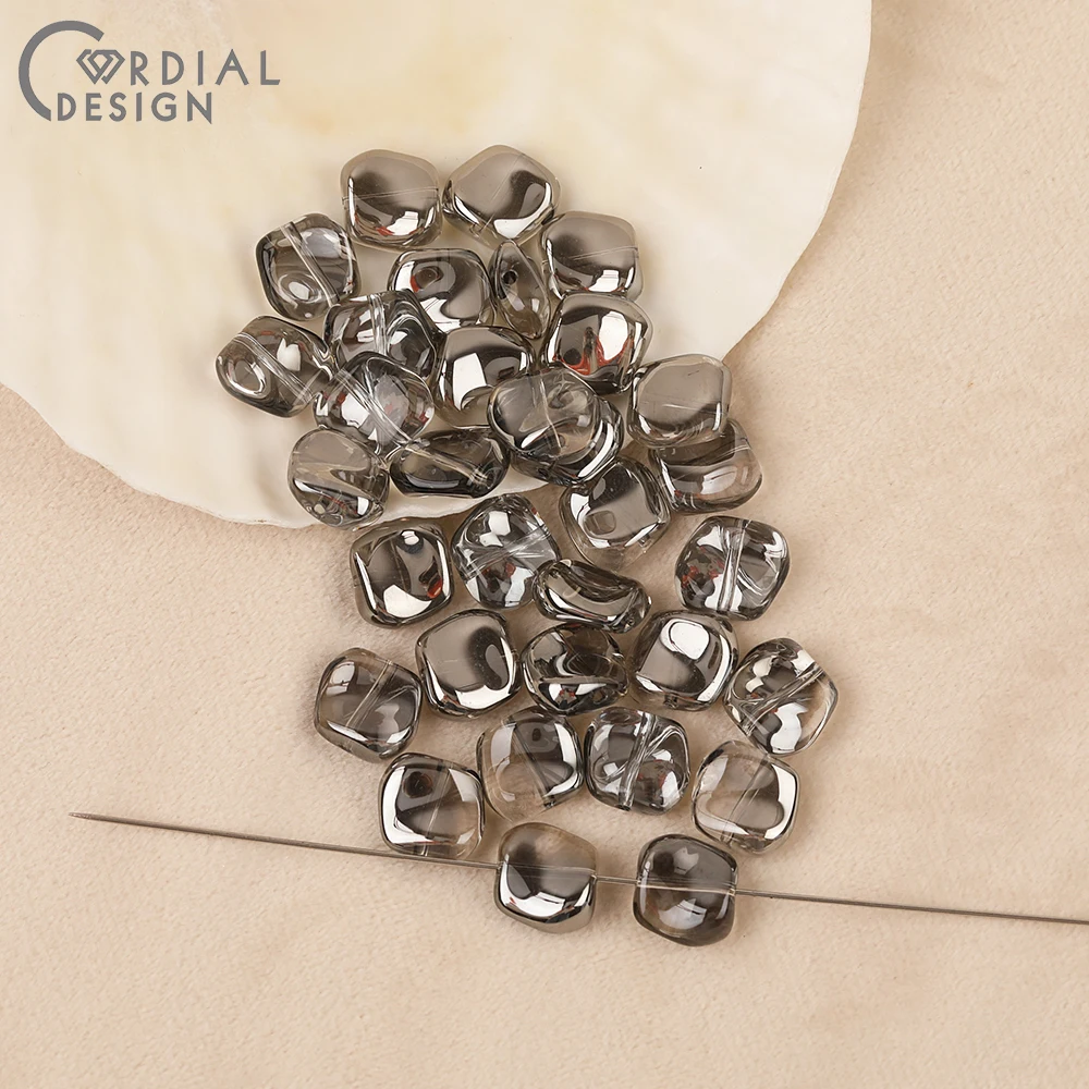 Cordial Design 11*11MM 300pcs DIY Glass Bead/Geometry Shape/Hand Made/Aurora Effect/Beads Making/Jewelry Findings & Components 29 Cordial Design 11*11MM 300pcs DIY Glass Bead/Geometry Shape/Hand Made/Aurora Effect/Beads Making/Jewelry Findings & Components - cordial