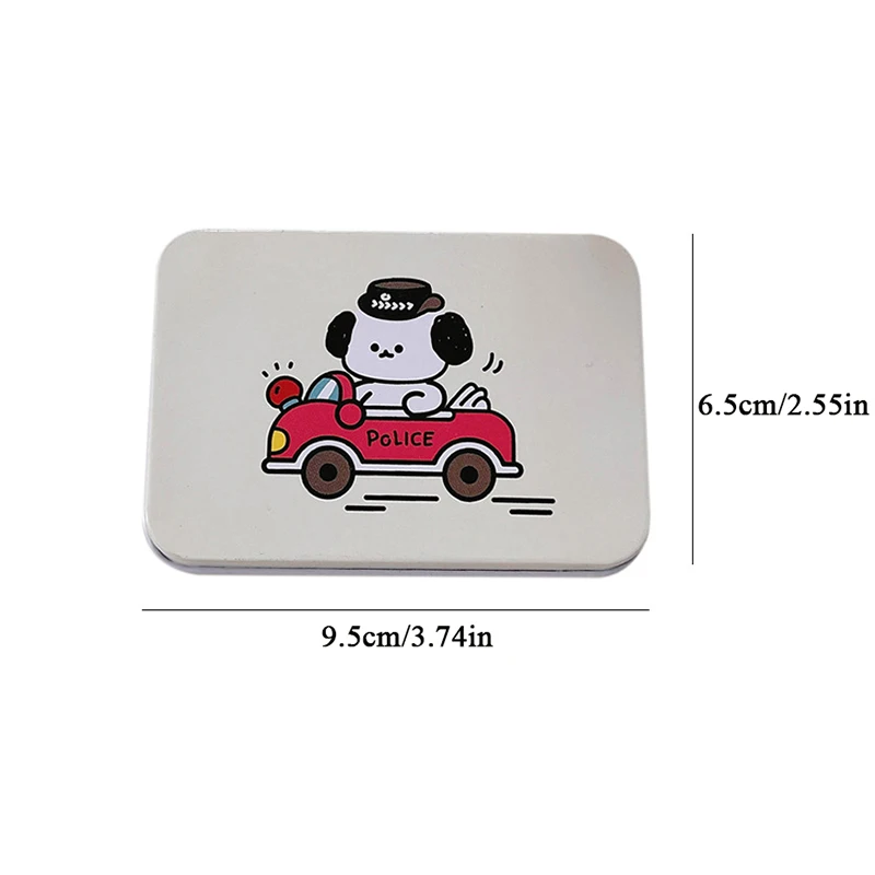Cartoon Dog Mini Desktop Storage Box Small Object Storage Box Cute Jewelry Hair Ring Hairpin Earrings Small Coin