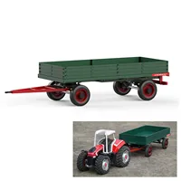 CROSSRC Spare Parts T009 Trailer for Toy 1/8 RC Tractor TL4 Iron Bull Remote Control Model Car Vehicle TH24521 1