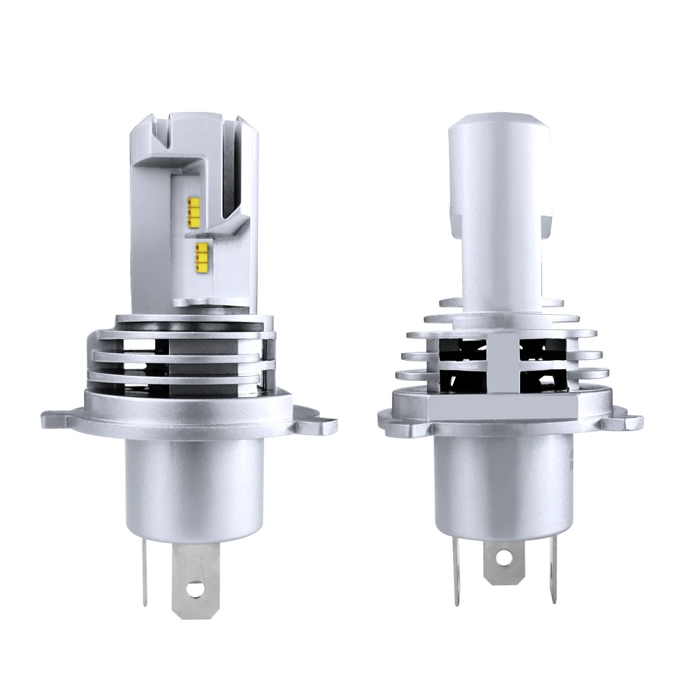 2Pcs M3 ZES Cat H1 H3 H4 H7 H11 9005 9006 H27 880 Cuo Motocycle LED Headlight Bulbs Hi-Lo Beam Moto Plug And Play Fog Light