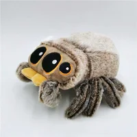 Stuffed Soft Animals Plushies Spider Toy Black Little Lucas Simulated Pillow Doll Anime Game Room Pillow Decora Kid Gift 2