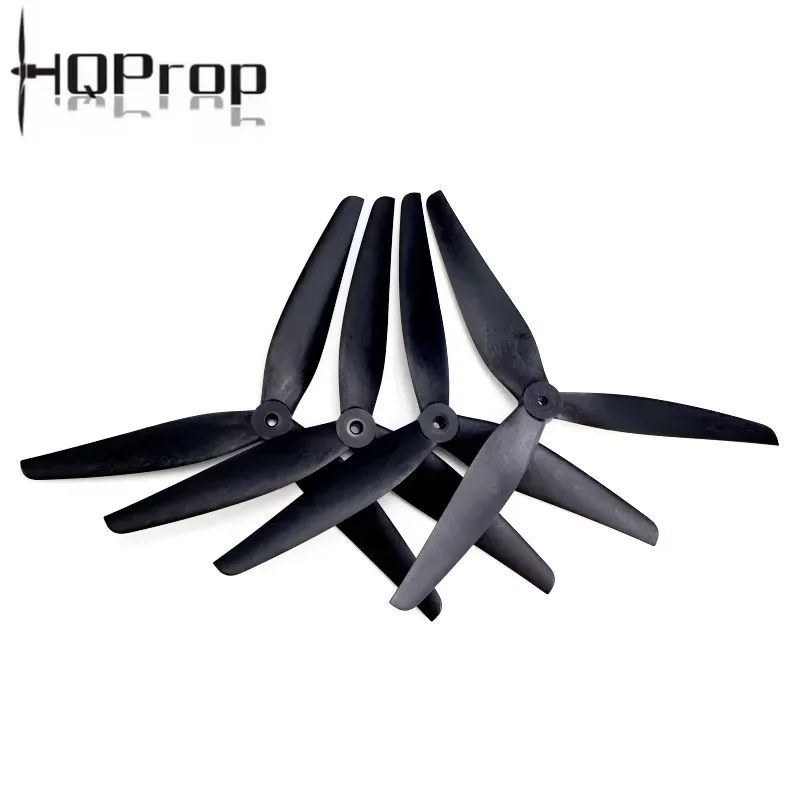 HQProp 10x5x3 1050 Black 10 Inch 3 Blade Carbon Reinforced Nylon Propeller Blades For RC FPV Unmanned Aerial Vehicles thumbnail 2