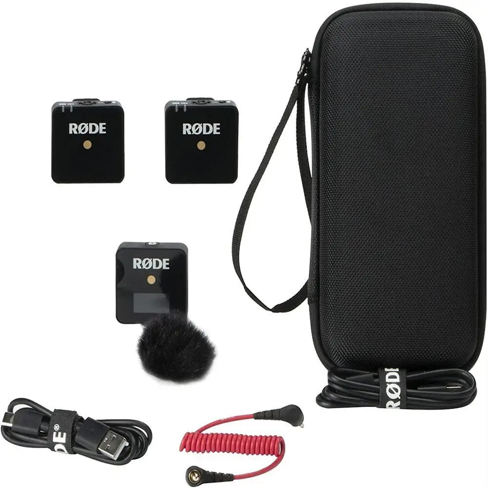 Lavalier Microphone Storage Bag Case Protective Box Compatible Or Rode