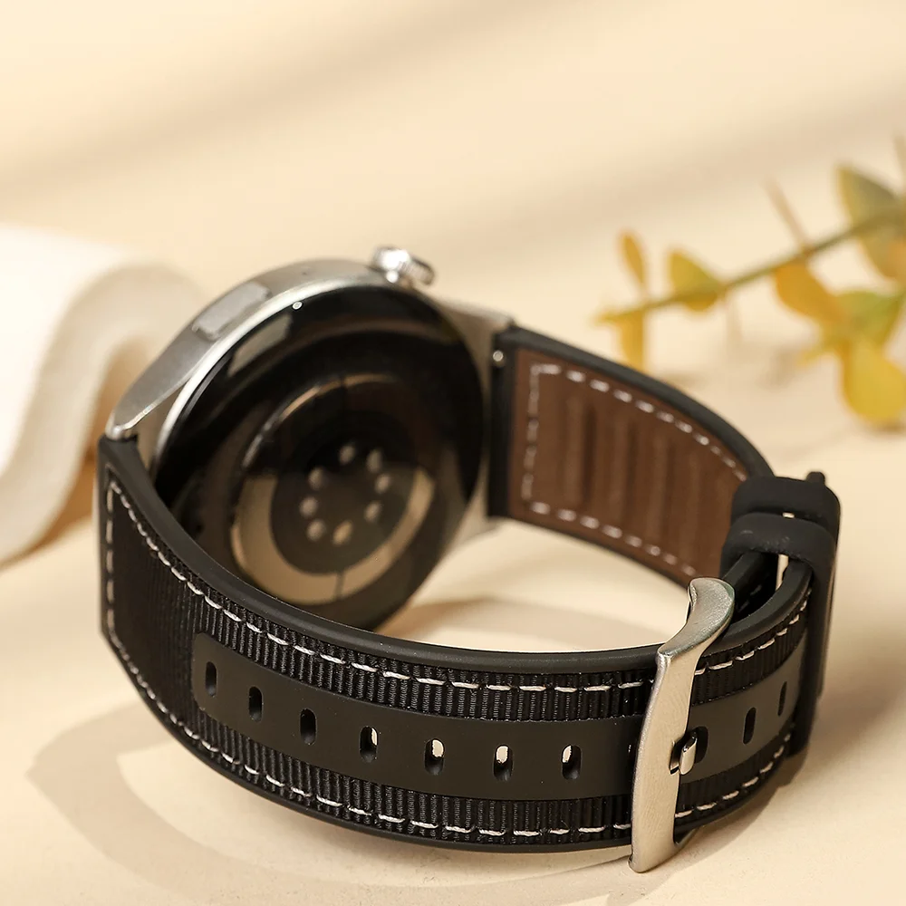 

Ремешок для часов Huawei Watch Gt2/3/4 46 мм, Воздухопроницаемый мягкий уличный оригинальный браслет для Huawei Watch 4 22 мм