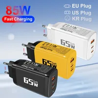 85W GaN USB Type C Charger QC3.0 Quick Charge PPS PD 65W 30W Fast Charging For iPhone 15 14 Pro MacBook Laptop Ipad Samsung