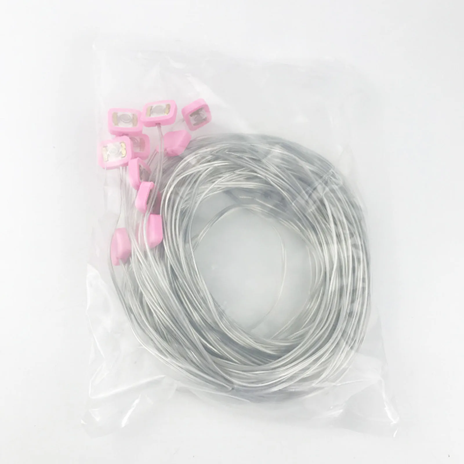5Pcs 50cm Connecting wires Extension Cords Durable Stranded Equipment Wire Power Cables Copper for Balloons Party 3