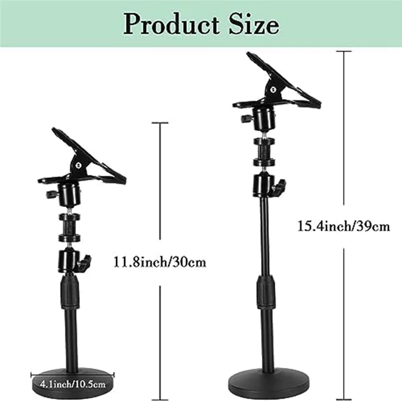 1 Piece Embroidery Hoop Holder Metal Rotating Adjustable Embroidery Holder For Projects