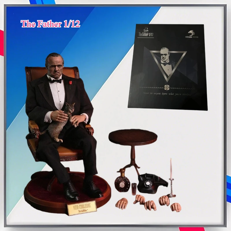 In Stock SHARK TOYS 1/12 Scale Male Soldier The Godfather
