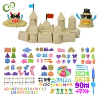 Ultra-light Clay Space Sand Mould Castle Animal Marine Plasticine Mould Children DIY Clay Model Toys Space Sand Accessories DDJ 1
