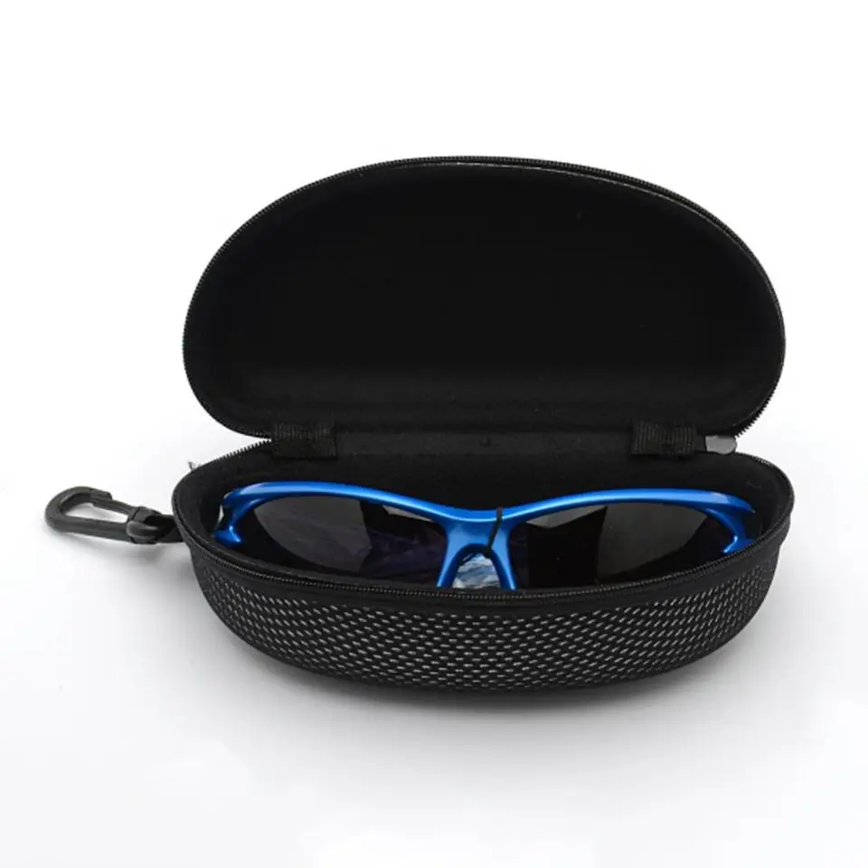 Étui Rigide Pour Lunettes De Soleil - EVA Étanche Anti-Choc Avec Clip Ceinture - Pour Randonnée, Cyclisme, Voyage - 12