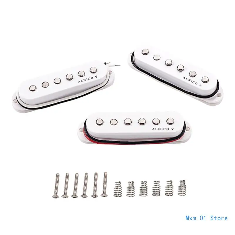 

Винтажные гитарные звукосниматели, набор шейных мостовых звукоснимателей, аксессуары для гитары, сменный набор, Прямая доставка