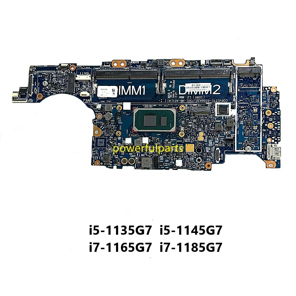 

For HP EliteBook 14" 830 840 G8 Motherboard 6050A3217501-MB-A01 M36403-601 M36404-601 M36405-601 i5 i7 11th Cpu Working Good